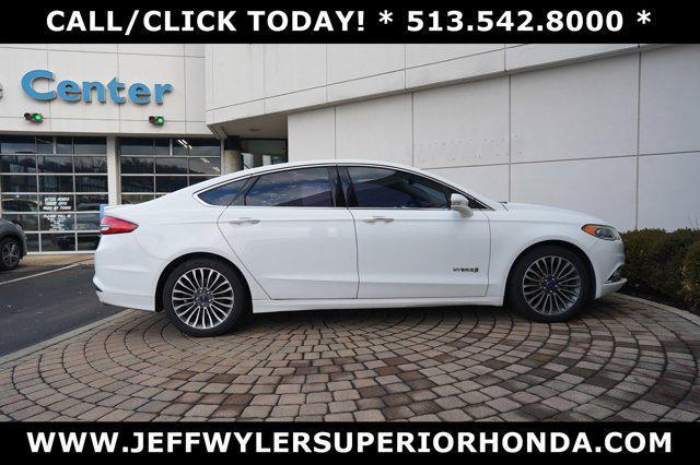 used 2017 Ford Fusion Hybrid car, priced at $10,945