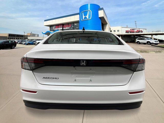 new 2025 Honda Accord car, priced at $32,165