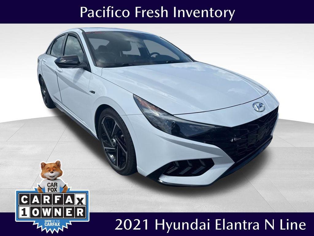 used 2021 Hyundai Elantra car, priced at $24,525