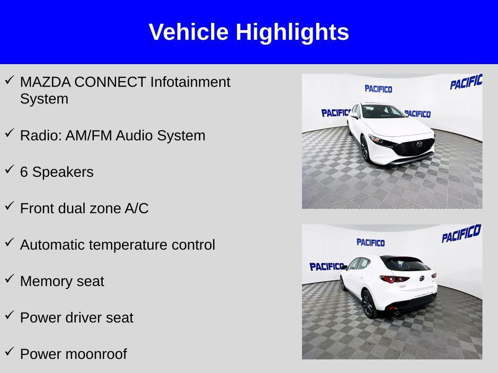 used 2024 Mazda Mazda3 car, priced at $24,749