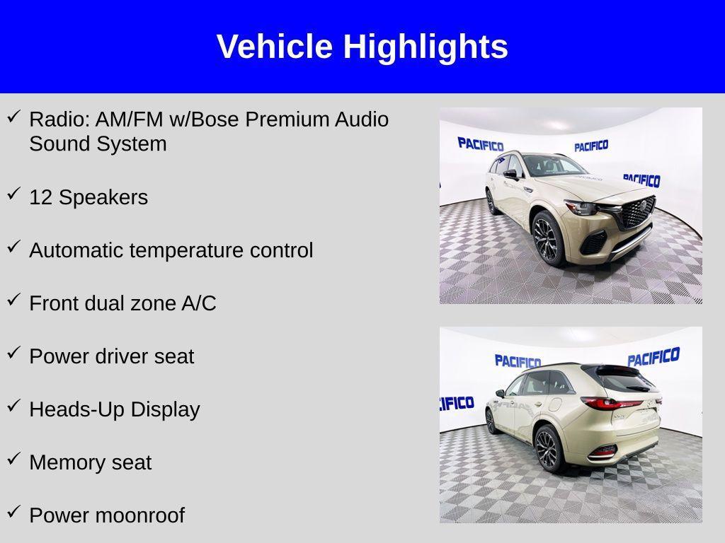 used 2025 Mazda CX-70 car, priced at $43,999