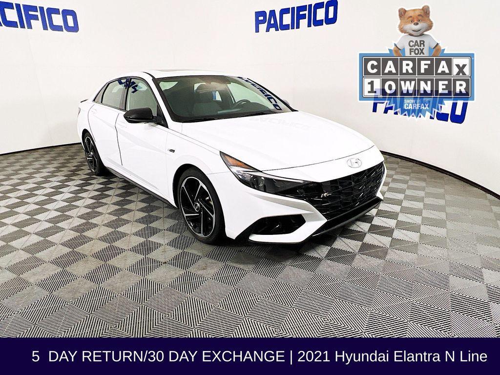used 2021 Hyundai Elantra car, priced at $20,999