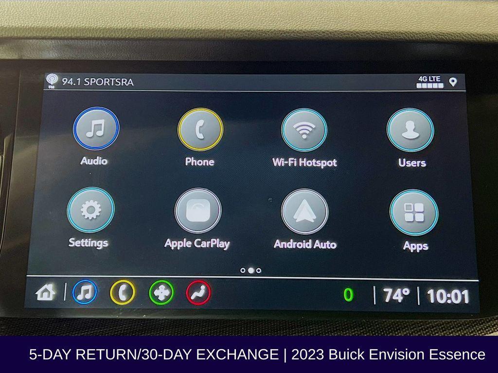 used 2023 Buick Envision car, priced at $23,599