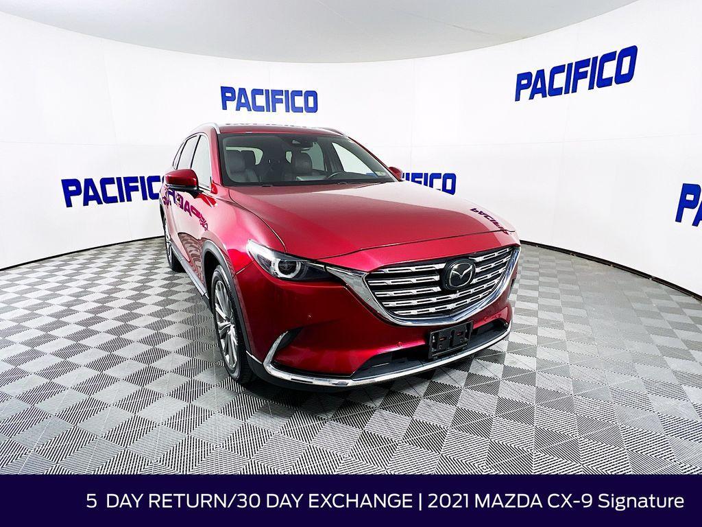 used 2021 Mazda CX-9 car, priced at $28,357