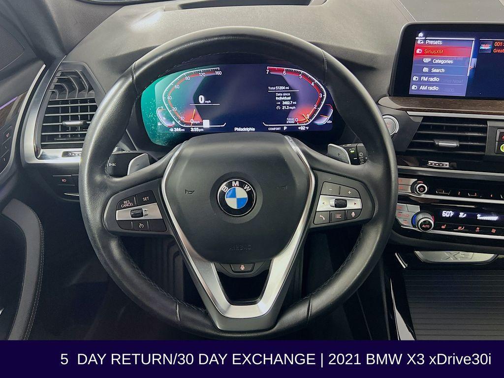 used 2021 BMW X3 car, priced at $25,499