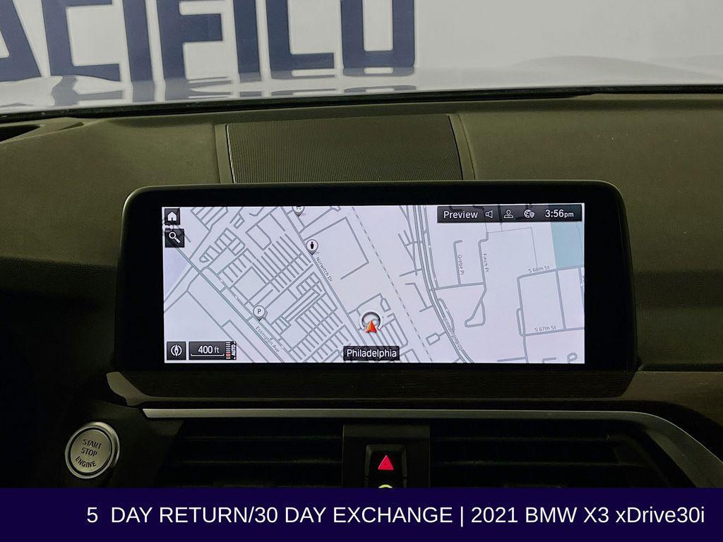 used 2021 BMW X3 car, priced at $27,350