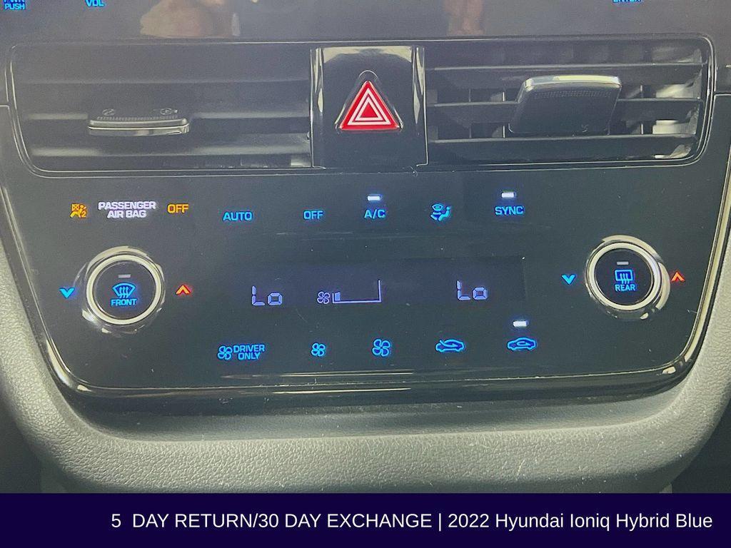 used 2022 Hyundai Ioniq Hybrid car, priced at $17,499