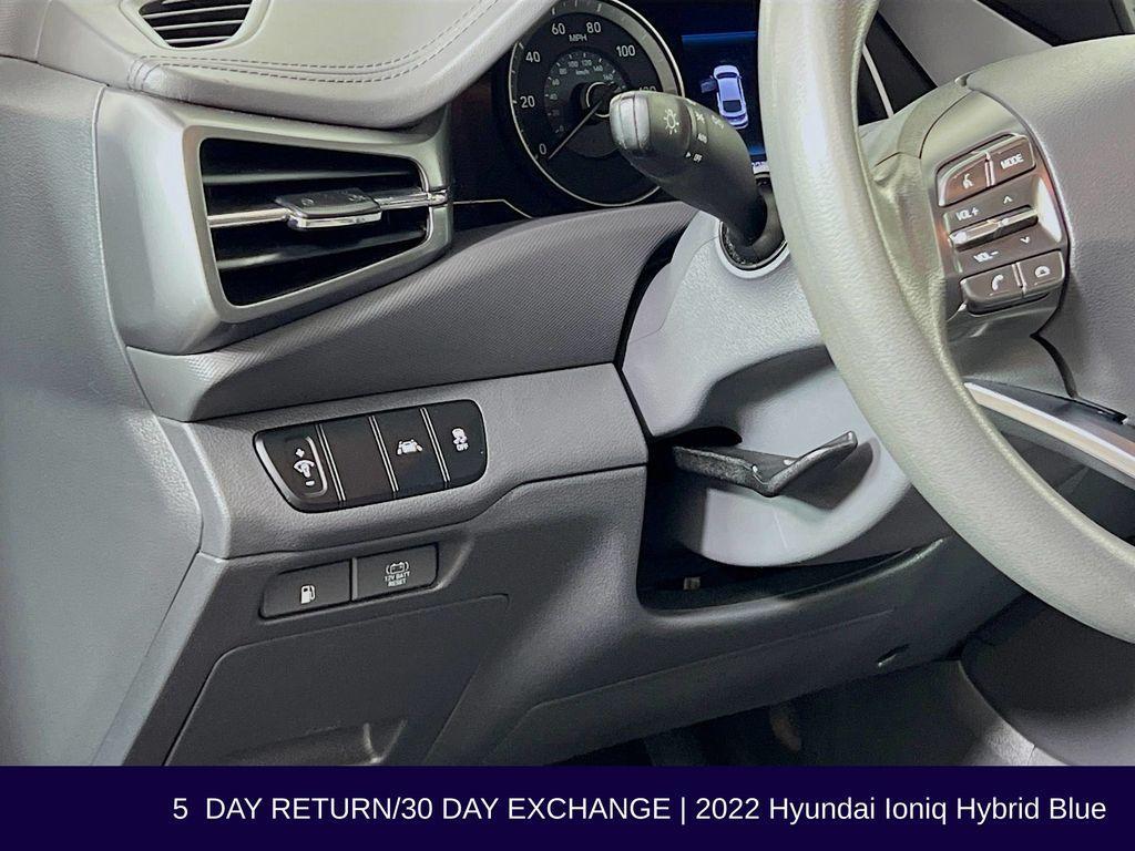 used 2022 Hyundai Ioniq Hybrid car, priced at $17,499