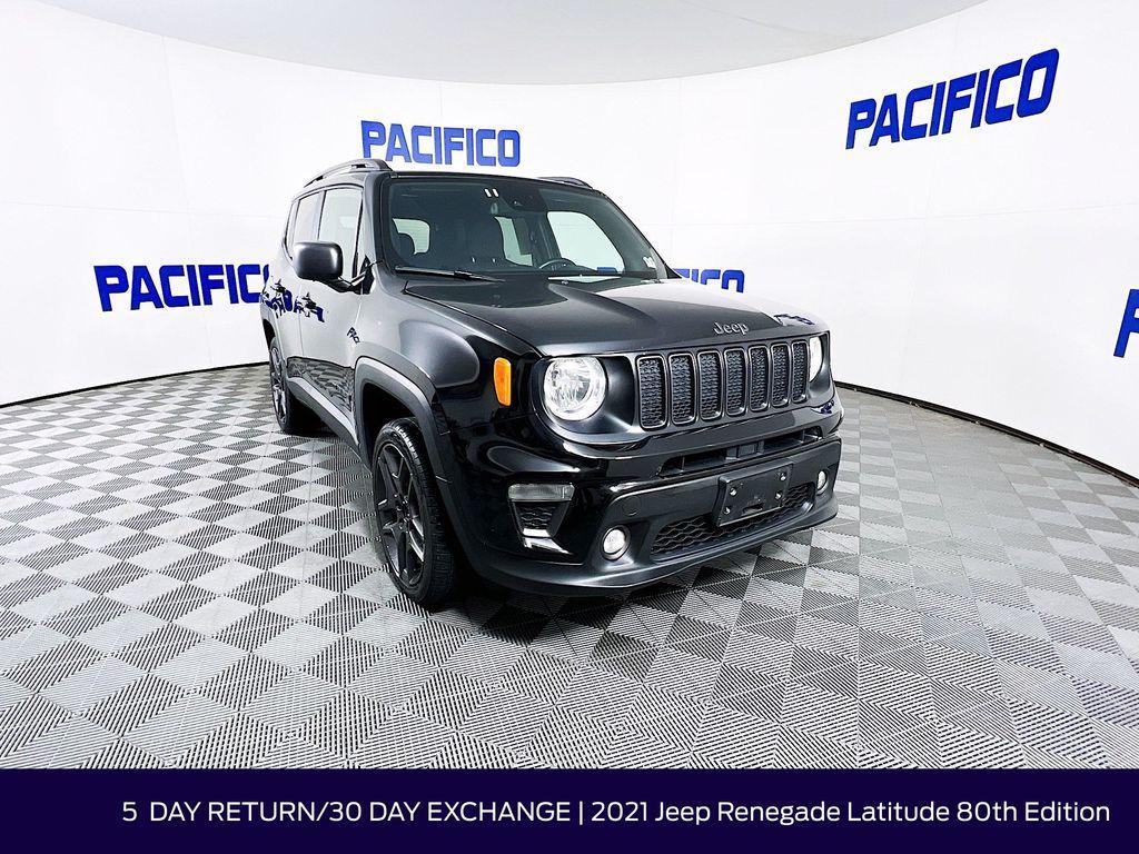 used 2021 Jeep Renegade car, priced at $18,999