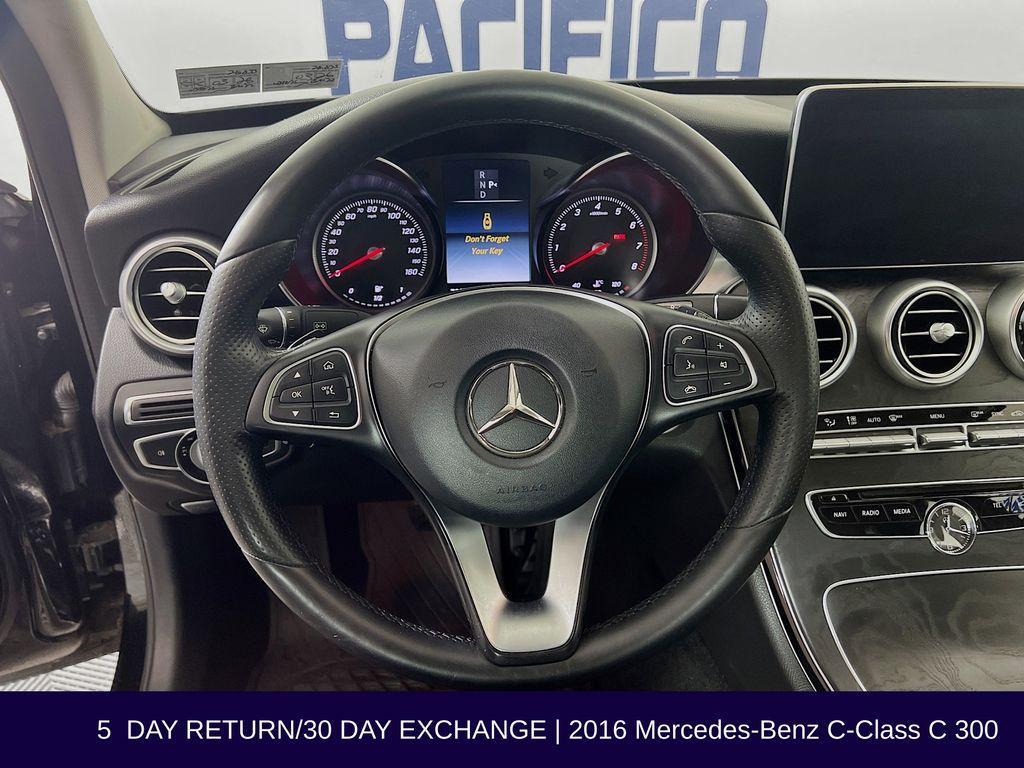 used 2016 Mercedes-Benz C-Class car, priced at $18,499