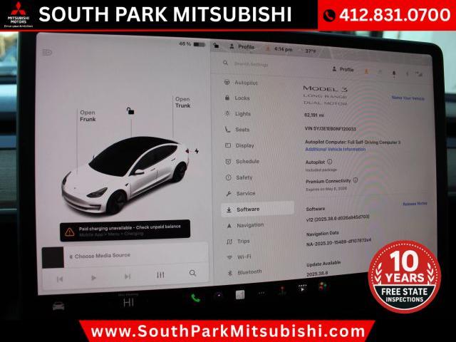 used 2022 Tesla Model 3 car, priced at $22,491