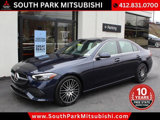 used 2022 Mercedes-Benz C-Class car, priced at $32,491