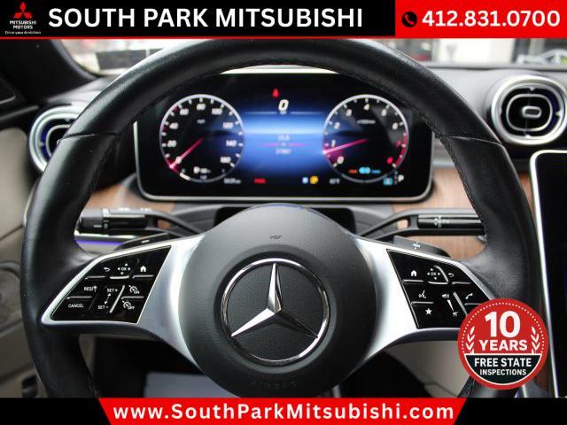 used 2022 Mercedes-Benz C-Class car, priced at $32,491