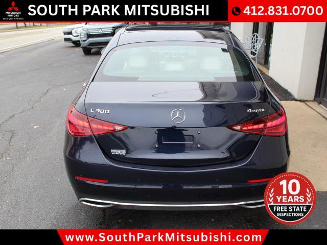 used 2022 Mercedes-Benz C-Class car, priced at $32,491