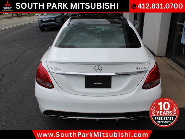 used 2018 Mercedes-Benz C-Class car, priced at $12,999
