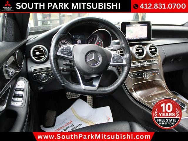 used 2018 Mercedes-Benz C-Class car, priced at $12,999