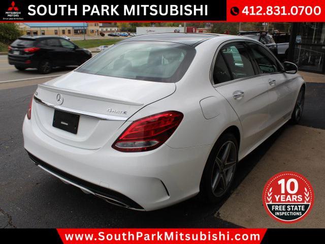 used 2018 Mercedes-Benz C-Class car, priced at $12,999