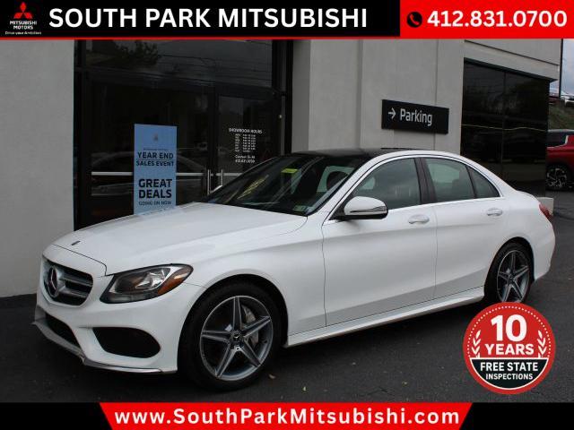 used 2018 Mercedes-Benz C-Class car, priced at $12,999