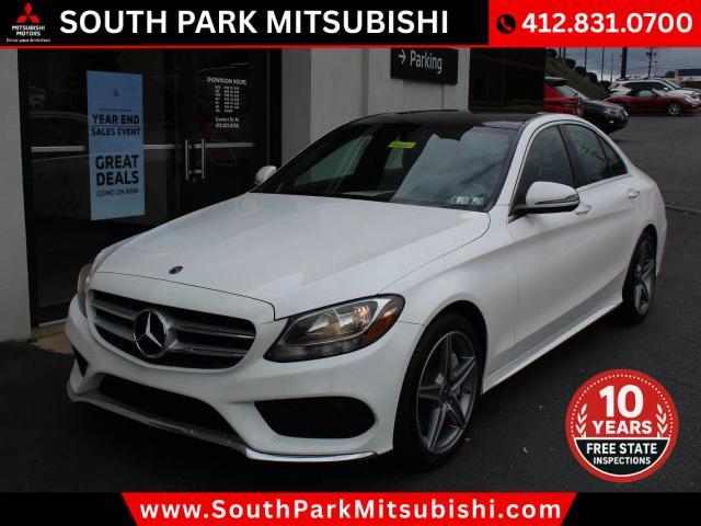 used 2018 Mercedes-Benz C-Class car, priced at $12,999