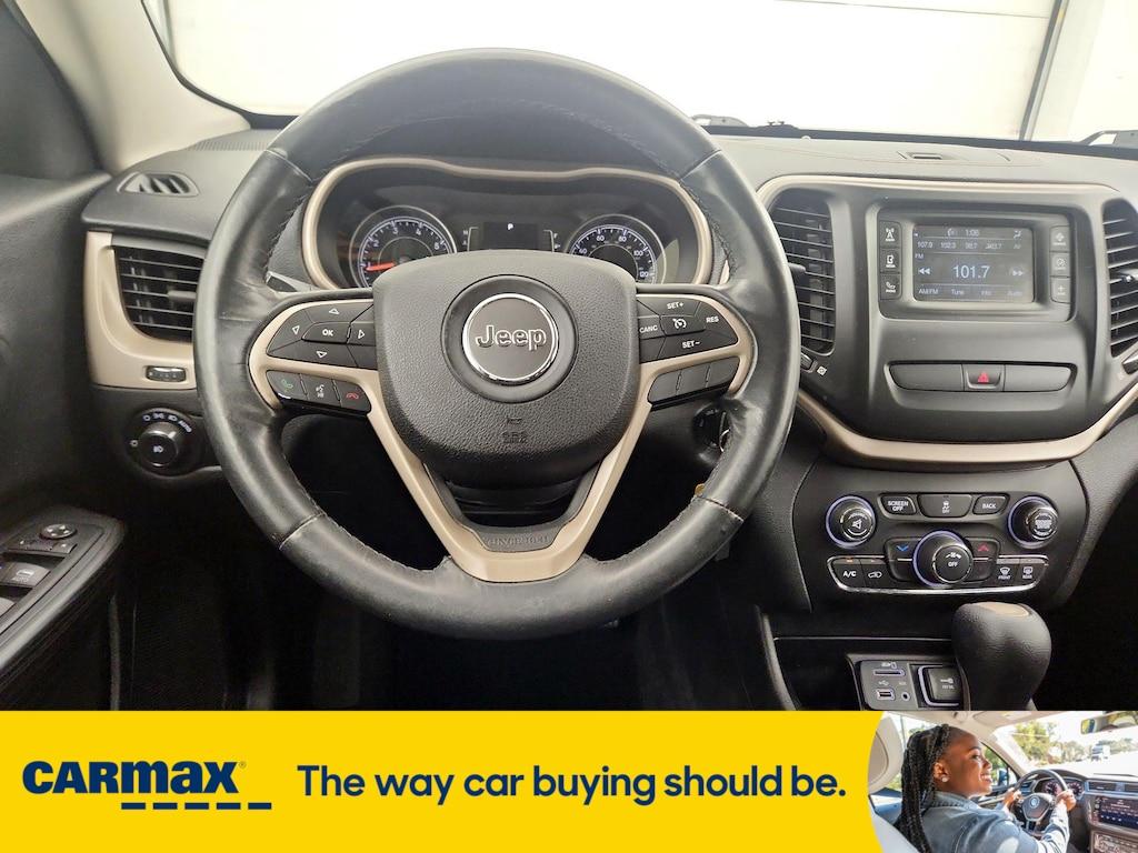 used 2015 Jeep Cherokee car, priced at $15,998