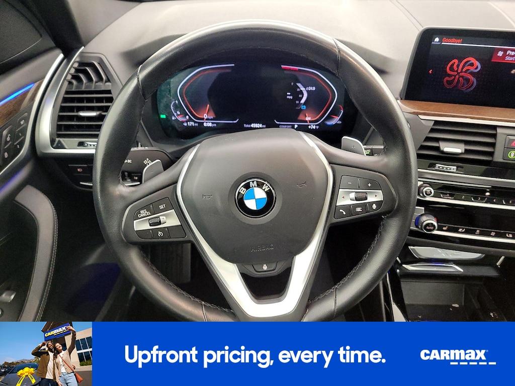used 2021 BMW X3 car, priced at $27,998