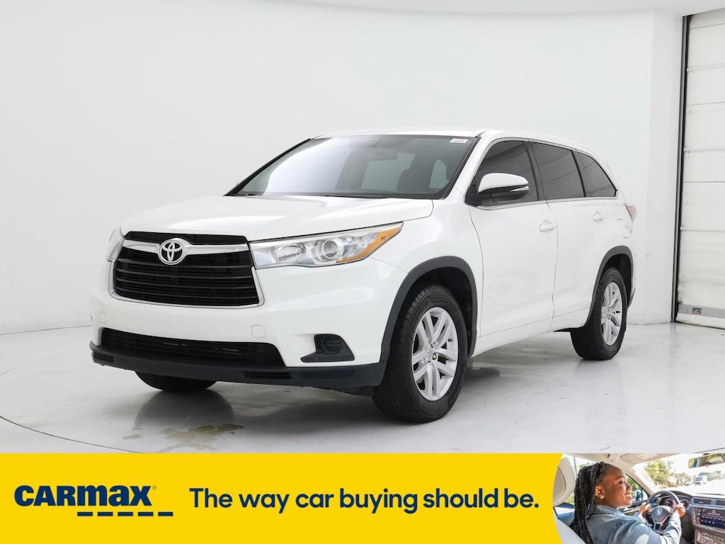 used 2015 Toyota Highlander car, priced at $18,998