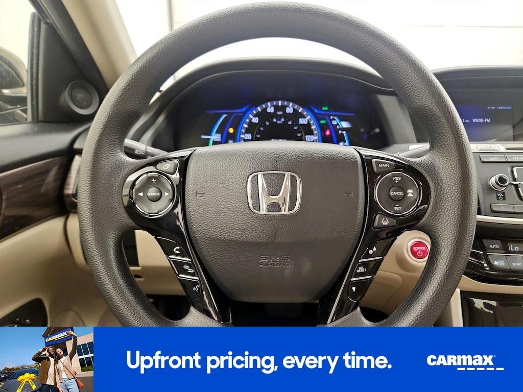used 2017 Honda Accord Hybrid car, priced at $19,998