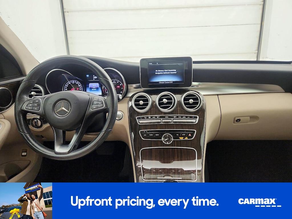 used 2015 Mercedes-Benz C-Class car, priced at $17,998