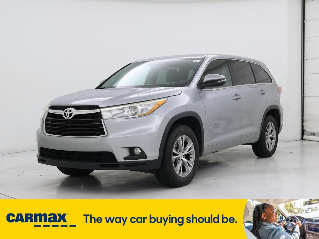 used 2015 Toyota Highlander car, priced at $17,998