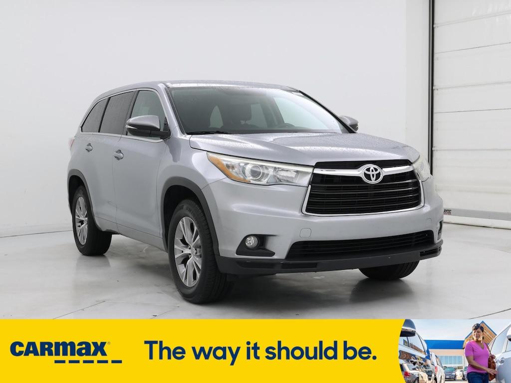used 2015 Toyota Highlander car, priced at $17,998
