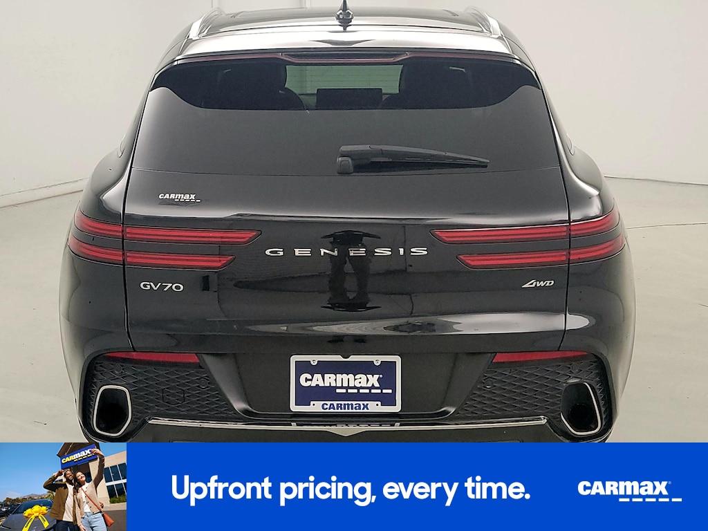 used 2023 Genesis GV70 car, priced at $37,998