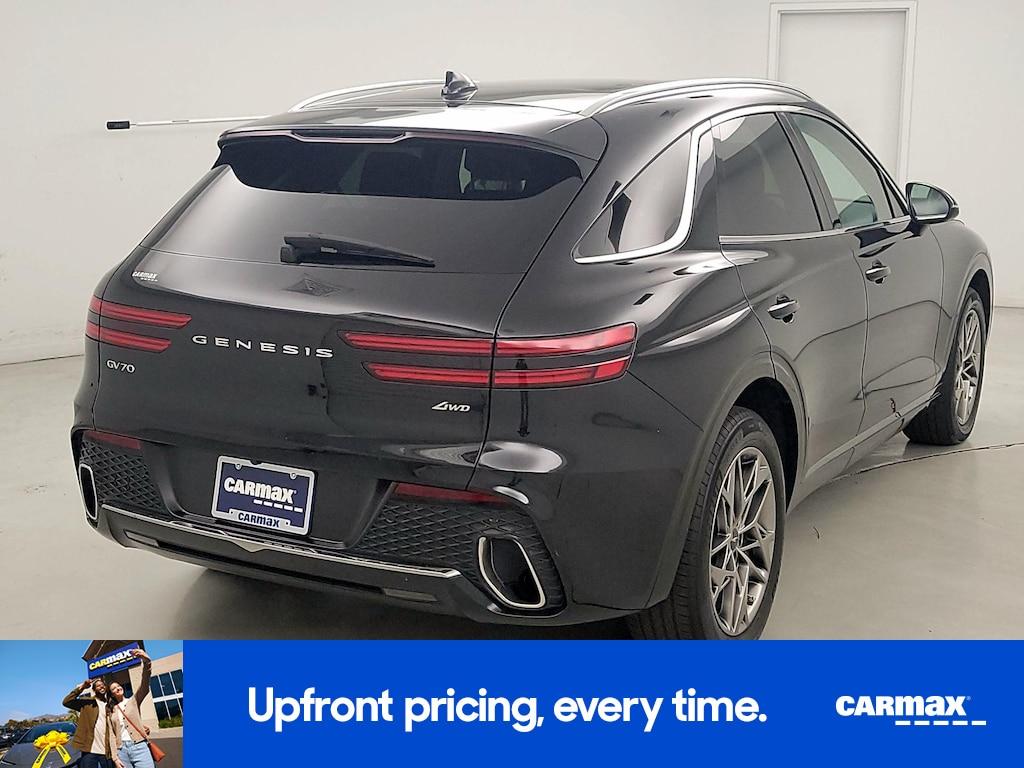 used 2023 Genesis GV70 car, priced at $37,998