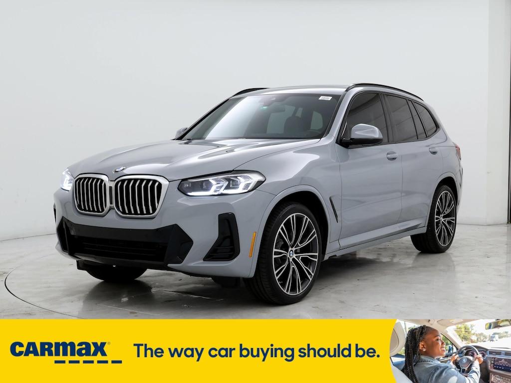 used 2022 BMW X3 car, priced at $38,998