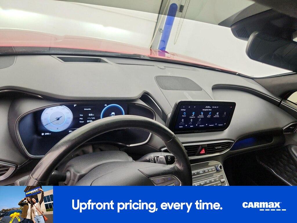 used 2022 Hyundai Santa Fe car, priced at $24,998