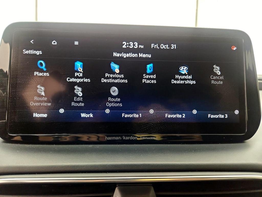 used 2022 Hyundai Santa Fe car, priced at $24,998