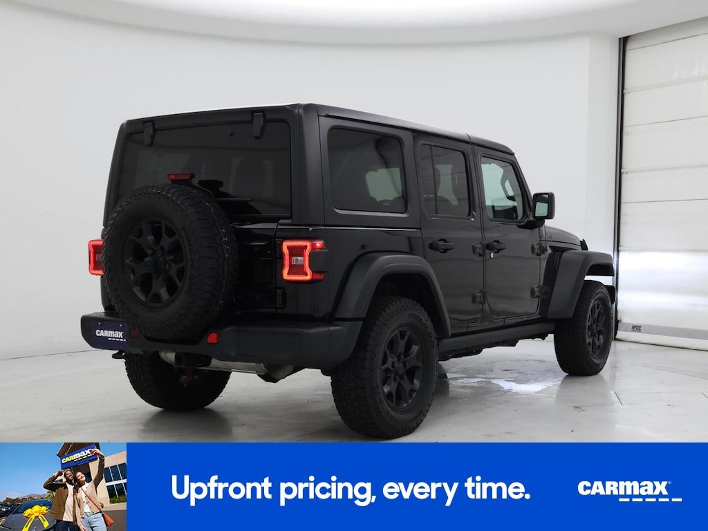 used 2020 Jeep Wrangler car, priced at $30,998