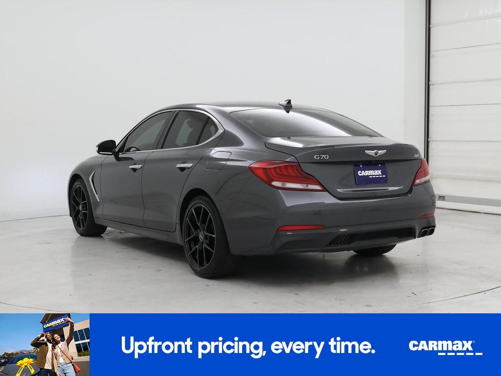 used 2020 Genesis G70 car, priced at $24,998