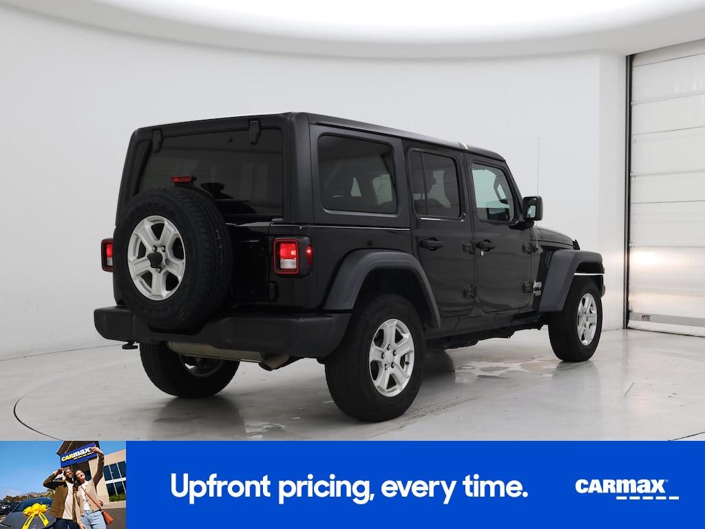 used 2018 Jeep Wrangler car, priced at $23,998