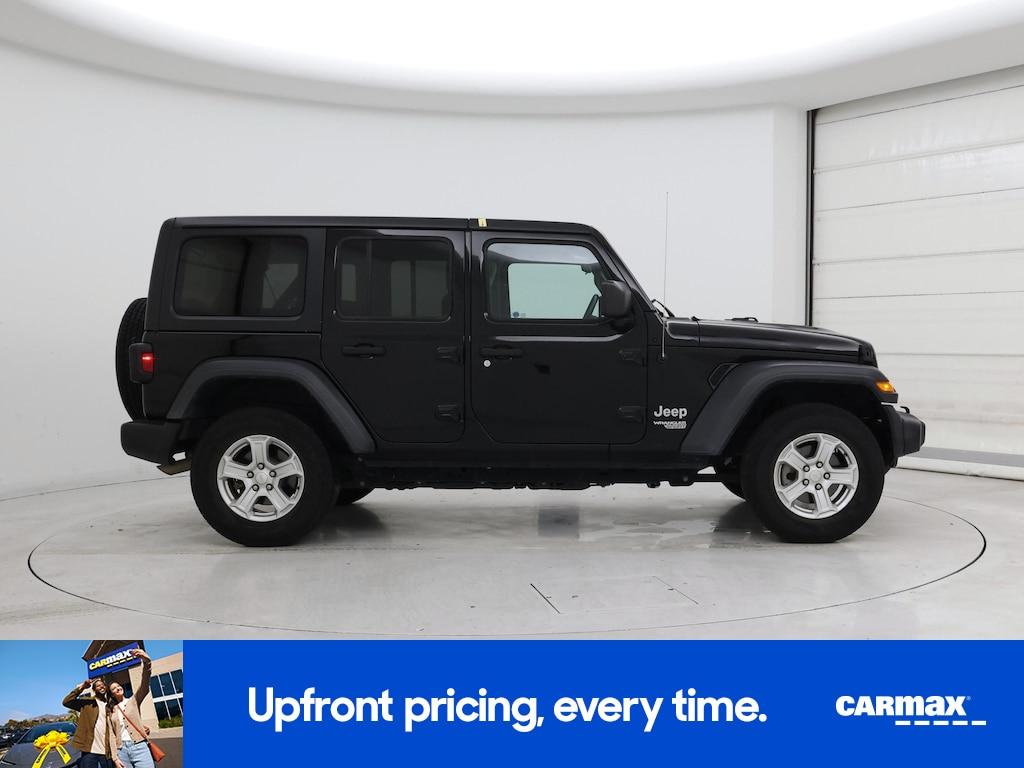 used 2018 Jeep Wrangler car, priced at $23,998