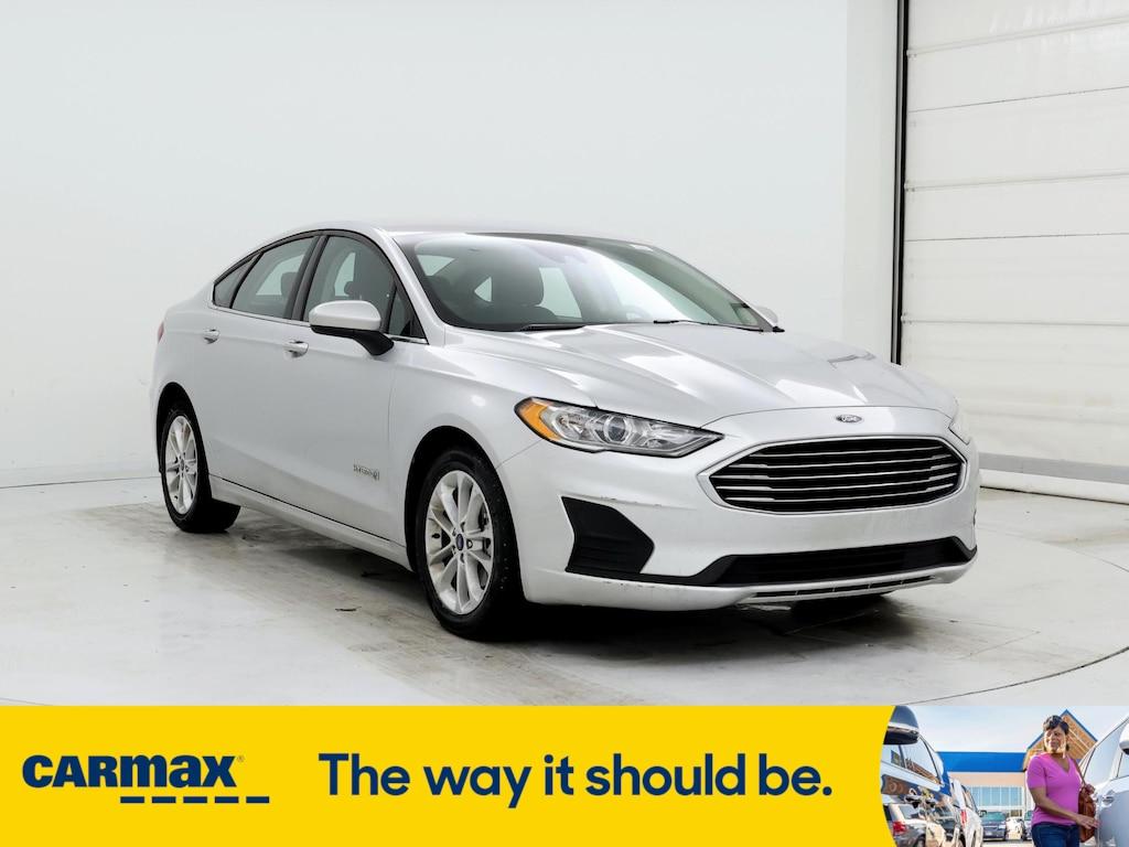 used 2019 Ford Fusion Hybrid car, priced at $17,998