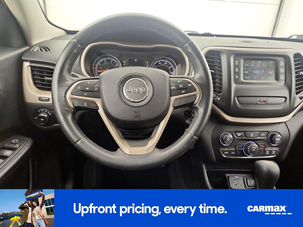 used 2015 Jeep Cherokee car, priced at $14,998