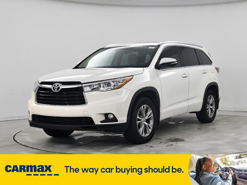 used 2015 Toyota Highlander car, priced at $22,998