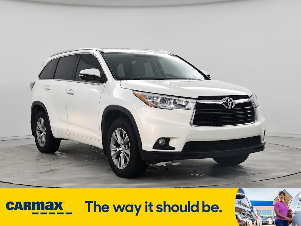used 2015 Toyota Highlander car, priced at $22,998