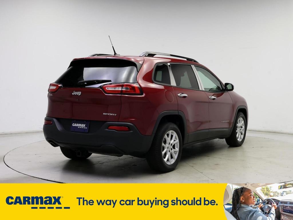 used 2016 Jeep Cherokee car, priced at $13,599