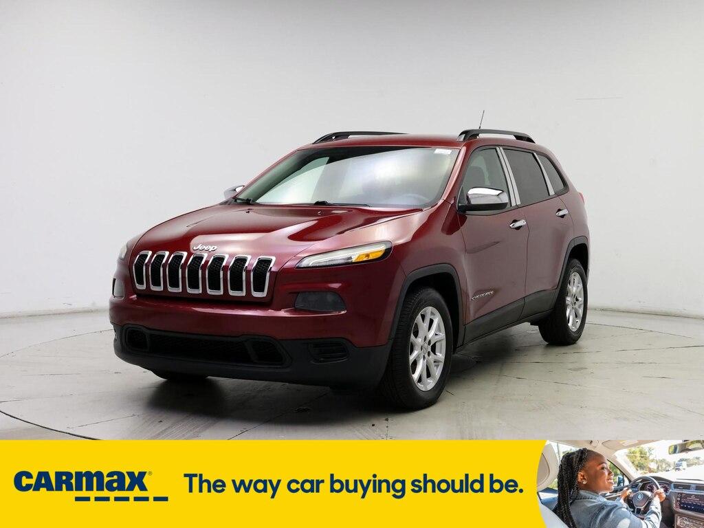 used 2016 Jeep Cherokee car, priced at $13,599