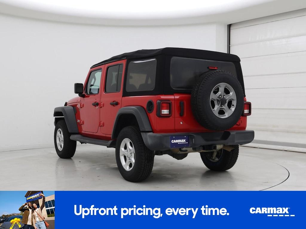 used 2018 Jeep Wrangler car, priced at $20,998