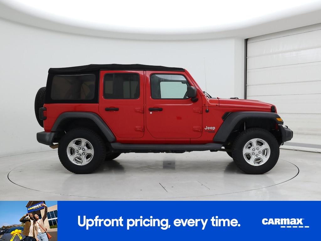 used 2018 Jeep Wrangler car, priced at $20,998