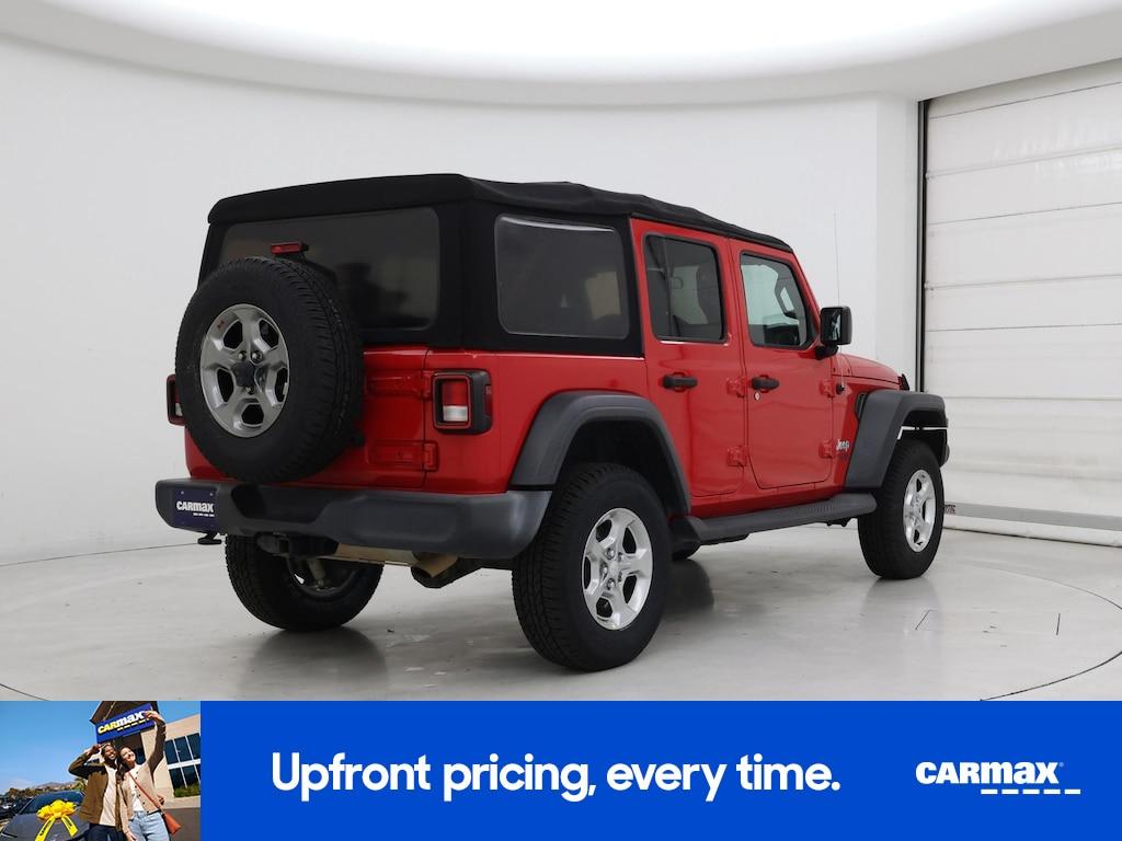 used 2018 Jeep Wrangler car, priced at $20,998