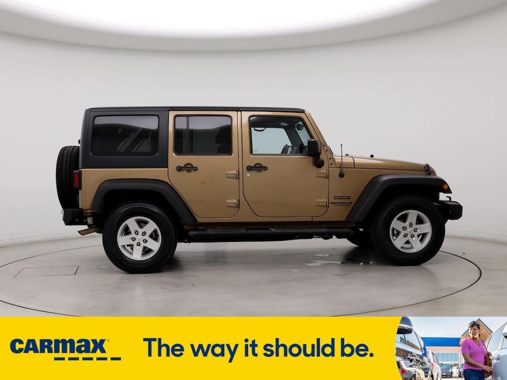 used 2015 Jeep Wrangler car, priced at $20,998