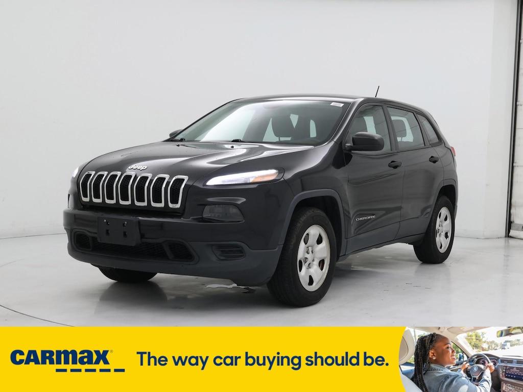 used 2016 Jeep Cherokee car, priced at $15,998